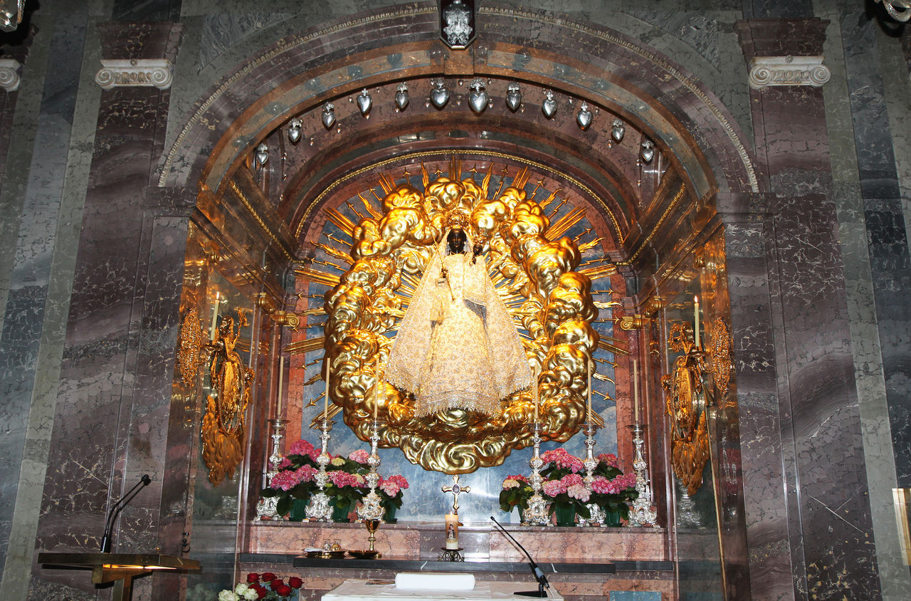 Die schwarze Madonna im Kloster Einsiedeln