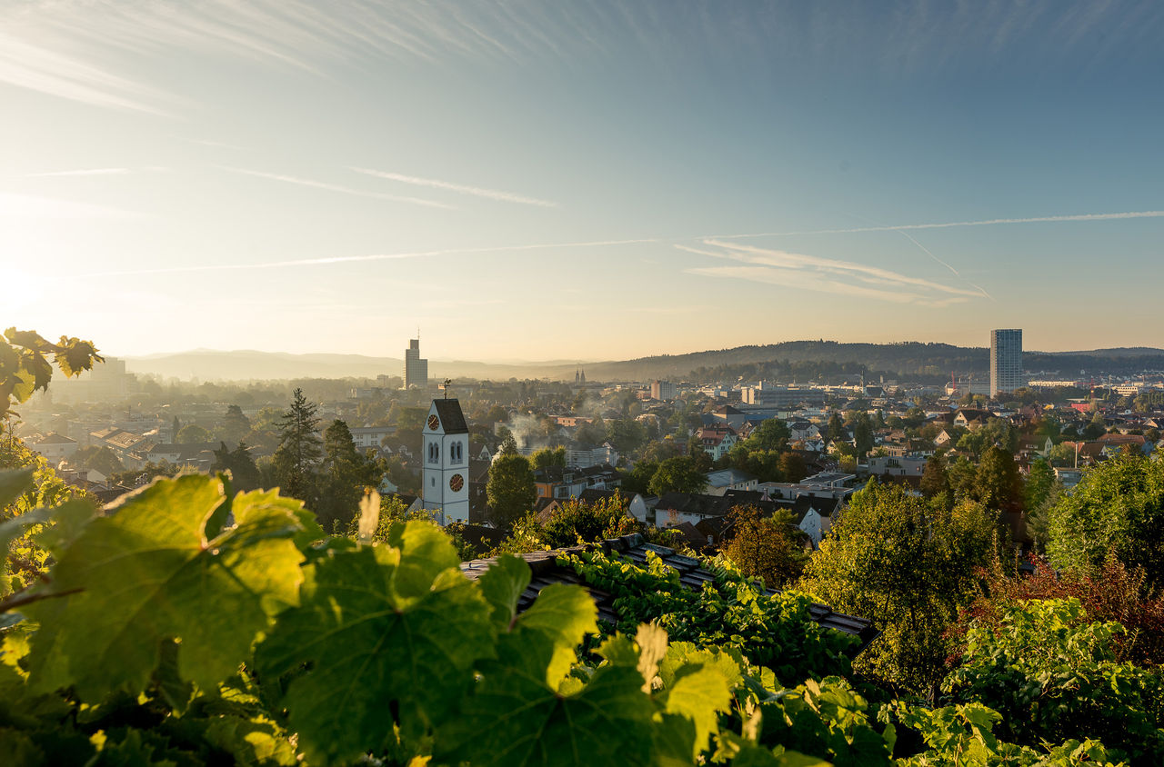 Blick auf Winterthur
