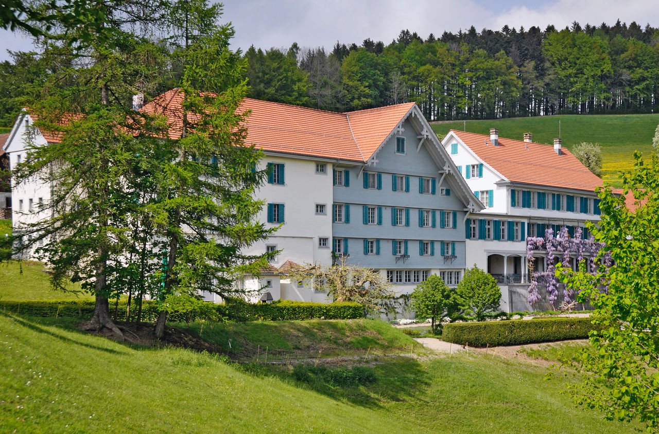 Blick auf das Gasthof Gyrenbad bei Turbenthal