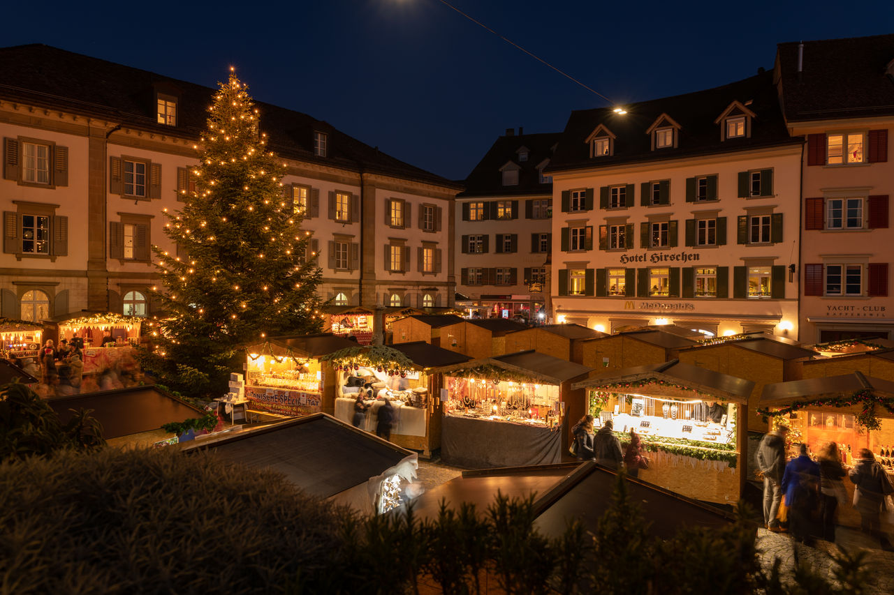 Der Weihnachtsmarkt in Rapperswil